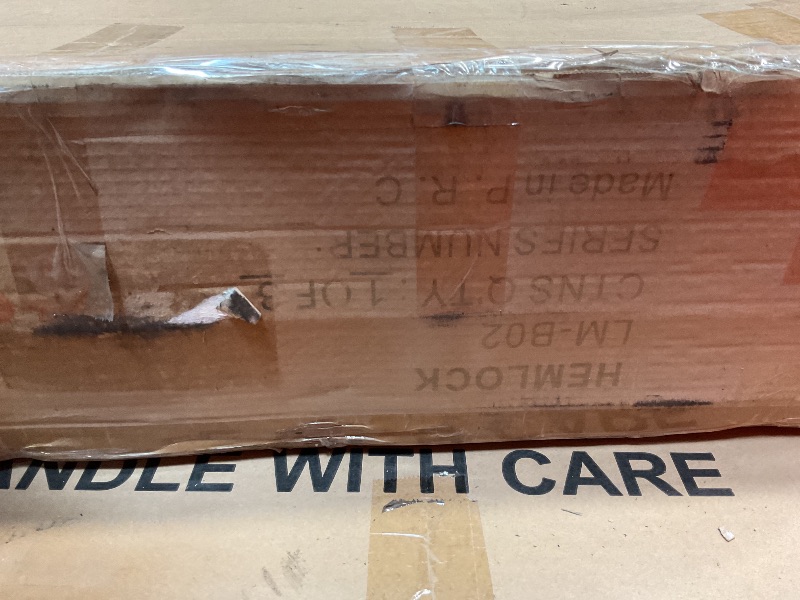 Photo 1 of **SELLING FOR PARTS AS PARTIAL SET. ONE OF THREE BOXES**Model:LM-B02
Dimensions:1200*1200*1900(mm)
          47’’*47’’*75’’ (in)
Capacity:2 persons Single digital control panel
Heater type: Ceramic Heater(5pcs)
Operating temperature:18~65?
Power: 1750W
Wo