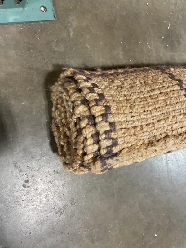 Photo 1 of **DIRTY FROM TRANSPORT **Loloi Chris Loves Julia Fletcher Collection FLE-01 Natural/Brown 7'-9" x 9'-9", .37" Pile Height, Area Rug