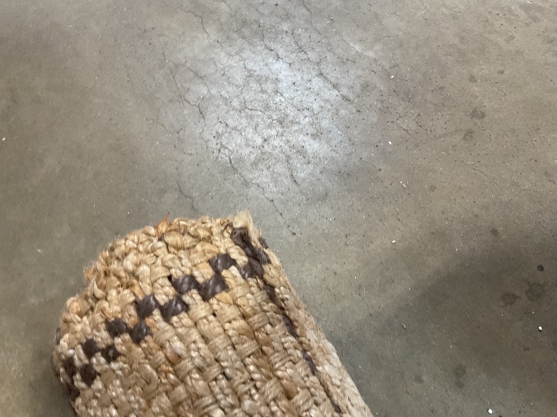 Photo 1 of **DIRTY FROM TRANSPORT **Loloi Chris Loves Julia Fletcher Collection FLE-01 Natural/Brown 7'-9" x 9'-9", .37" Pile Height, Area Rug