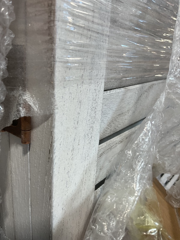 Photo 1 of **CRACKED AND SCRATCHED **VEVOR Wood Room Divider, 8 Panel Wood Folding Privacy Screen, 66.9 Inches Tall Indoor Louvered Wooden Partition, Portable Decoration Screen, for Room Separation, Home, Office, Restaurant & Bedroom