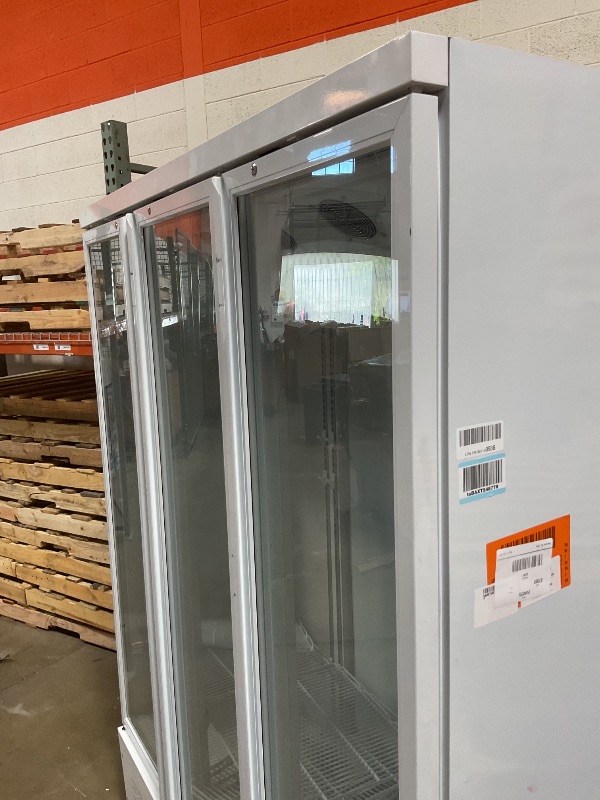 Photo 1 of **SELLING FOR PARTS. COMPRESSOR LIGHT BLINKING. LOW TEMPERATURE LIGHT BLINKING. SCUFFS. SCRATCHES. DENT. **72 cu ft ABS Standard Triple Swing Glass Door Laboratory Refrigerator 