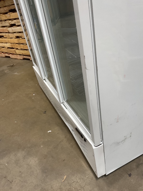 Photo 1 of **SELLING FOR PARTS. COMPRESSOR LIGHT BLINKING. LOW TEMPERATURE LIGHT BLINKING. SCUFFS. SCRATCHES. DENT. **72 cu ft ABS Standard Triple Swing Glass Door Laboratory Refrigerator 