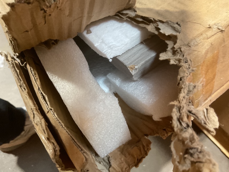 Photo 1 of **DAMAGE TO CORNERS**BigPonPon 2-Tier Washer And Dryer Countertop With 2.75"H Guard,54"W x 27.5"D Laundry Countertop Cover With Non-Slip Pad,Large Space Laundry Topper For Folding Clothes Over Washer And Dryer-Stripe Gray