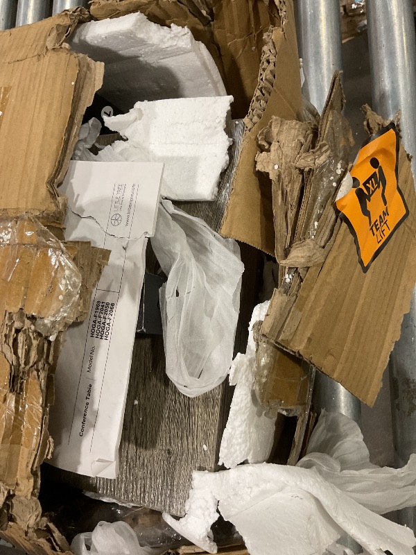 Photo 1 of **SELLING FOR PARTS AS PARTIAL SET. SCUFFS SCRATCHES AND DENTS****Tribe signs conference table