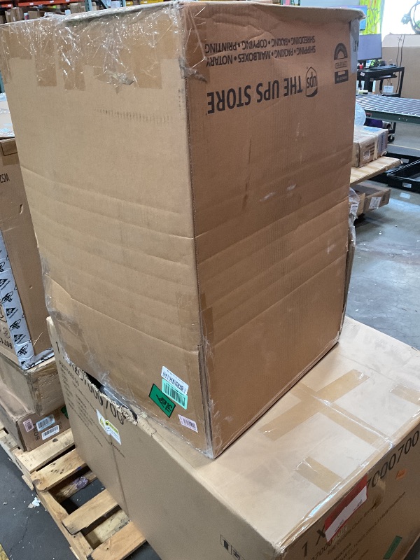 Photo 1 of **SELLING FOR PARTS AS PARTIAL SET**NO POWER CORD. SCUFFS AND SCRATCHES**PetSnowy Self-Cleaning Automatic Cat Litter Box with Odor Control TiO2 System, Robot Litter Box with Auto-Packing, App Control, Large Cats & Multiple Cats (2025 Premium Version)