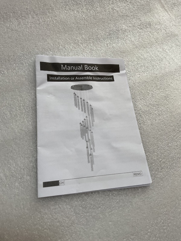 Photo 1 of **PHOTO FOR REFERENCE/COLOR AND STYLE MAY DIFFER** cenozo 98'' Crystal Chandelier High Ceiling Chandeliers for Staircaes Large Raindrop Chandeliers LED Dimmable Flush Mount Light Fixtures for Foyer Hallway Entryway LED Bulbs Included Gold