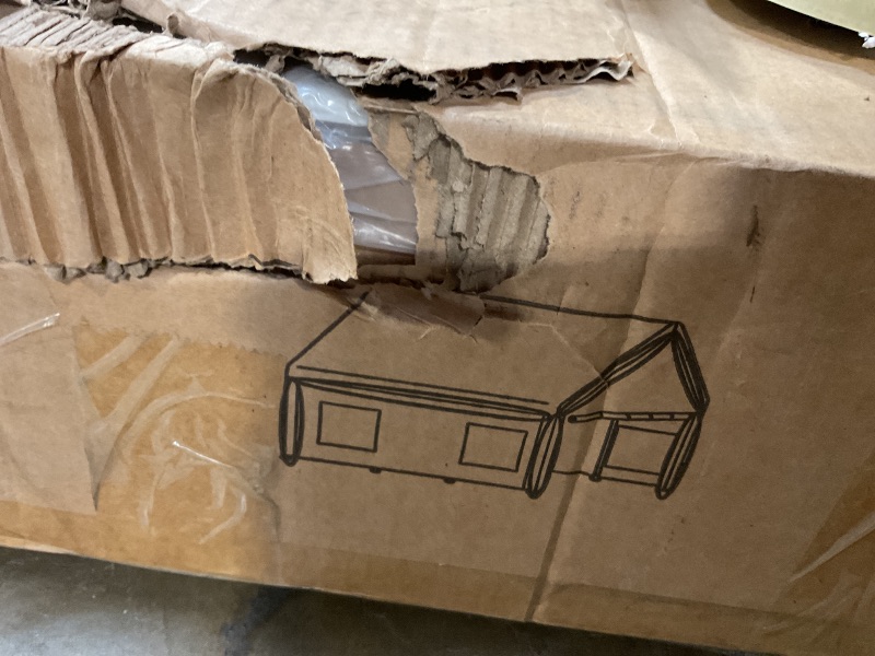 Photo 1 of **SELLING FOR,PARTS AS PARTIAL SET. COVER IS CUT**Parts for a 20 x 20‘ carport