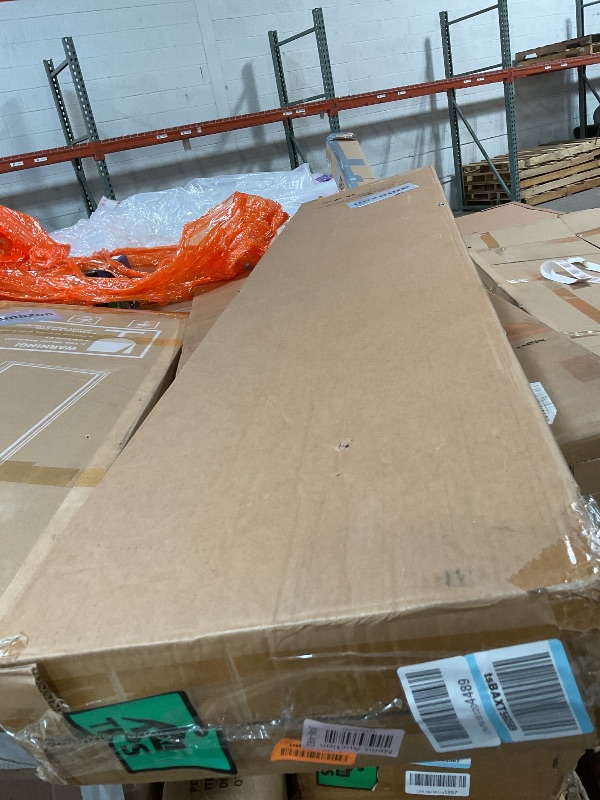 Photo 1 of **ONE GLASS BROKEN**SZQINJI 3 Panel Photo Room Divider Screen, Solid Wood Divider for Room Separation for 8x10 Picture Frame Without Mat for 5x7 Photo with Mat, Walnut