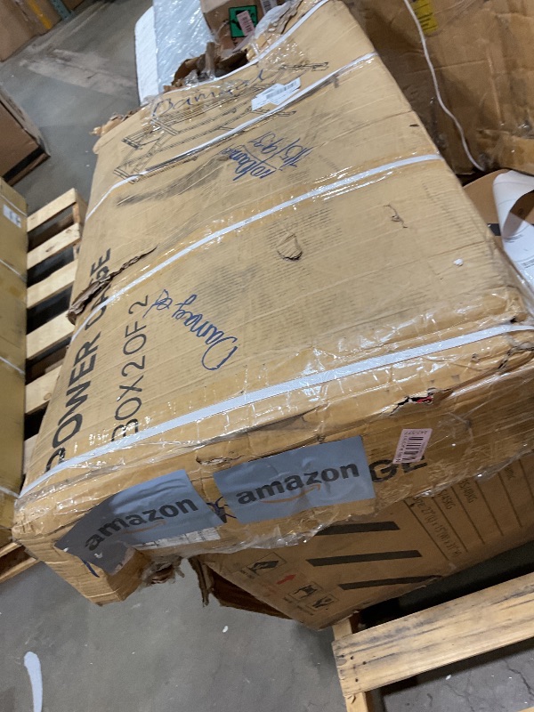 Photo 1 of ****SELLING FOR PARTS AS PARTIAL SET. INCOMPLETE SET/MISSING PARTS OR PIECES** Power Cage with LAT Pulldown, Multi-Functional Power Rack with Cable Pulley System and J-Hooks, Squat Rack with Dip Bars and Landmine Attachment, Weight Cage for Home Gym Equip