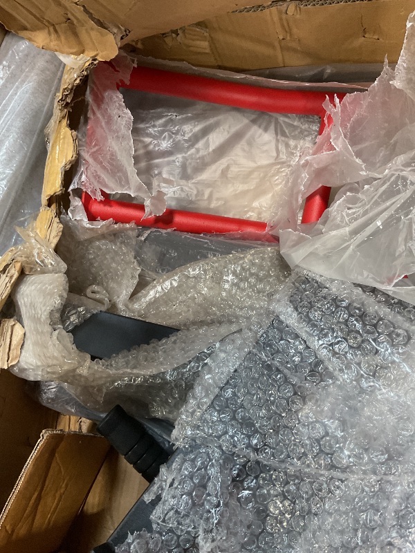 Photo 1 of ****SELLING FOR PARTS AS PARTIAL SET. INCOMPLETE SET/MISSING PARTS OR PIECES** Power Cage with LAT Pulldown, Multi-Functional Power Rack with Cable Pulley System and J-Hooks, Squat Rack with Dip Bars and Landmine Attachment, Weight Cage for Home Gym Equip