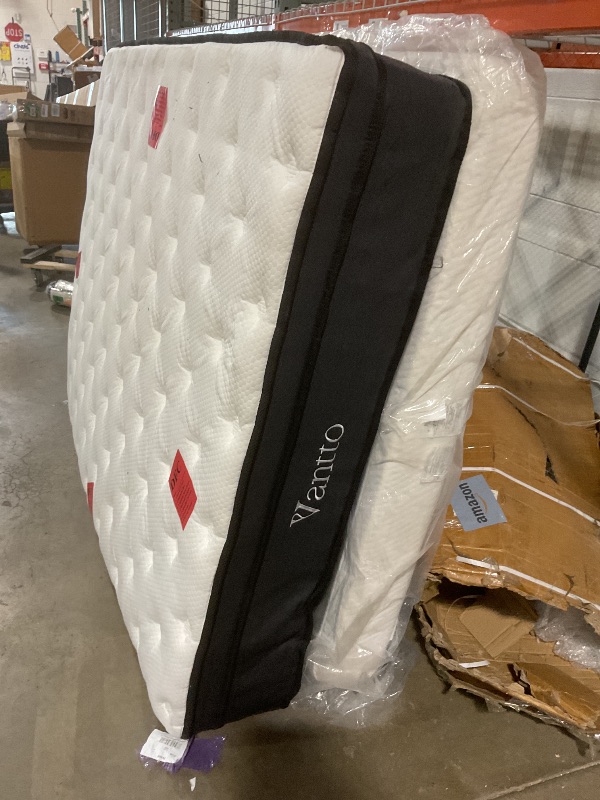 Photo 1 of **MINOR DIRT AND DAMAGE FROM TRANSPORT **Vanto queen mattress