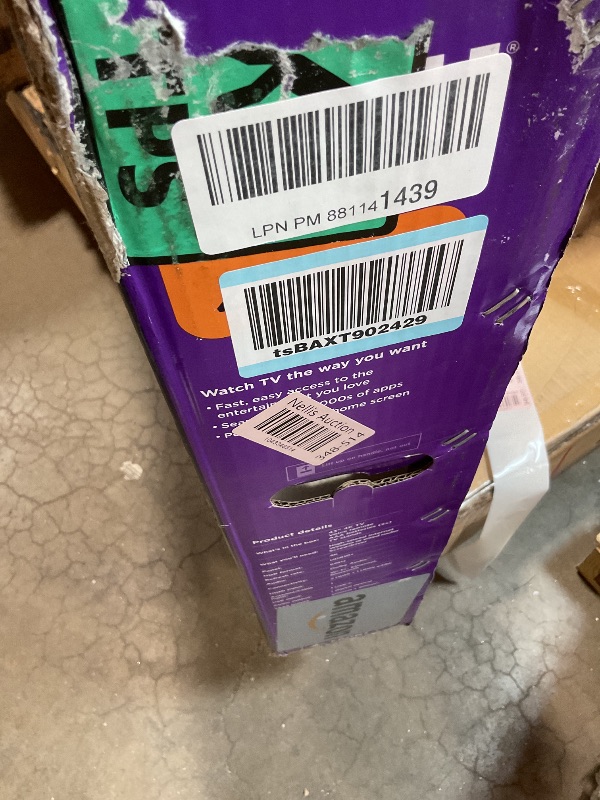 Photo 1 of **SCTRACHED ON COVER**Roku Smart TV 2025 – 43-Inch Select Series, 4K HDR TV – RokuTV with Enhanced Voice Remote – Flat Screen LED Television with Wi-Fi for Streaming Live Local News, Sports, Family Entertainment