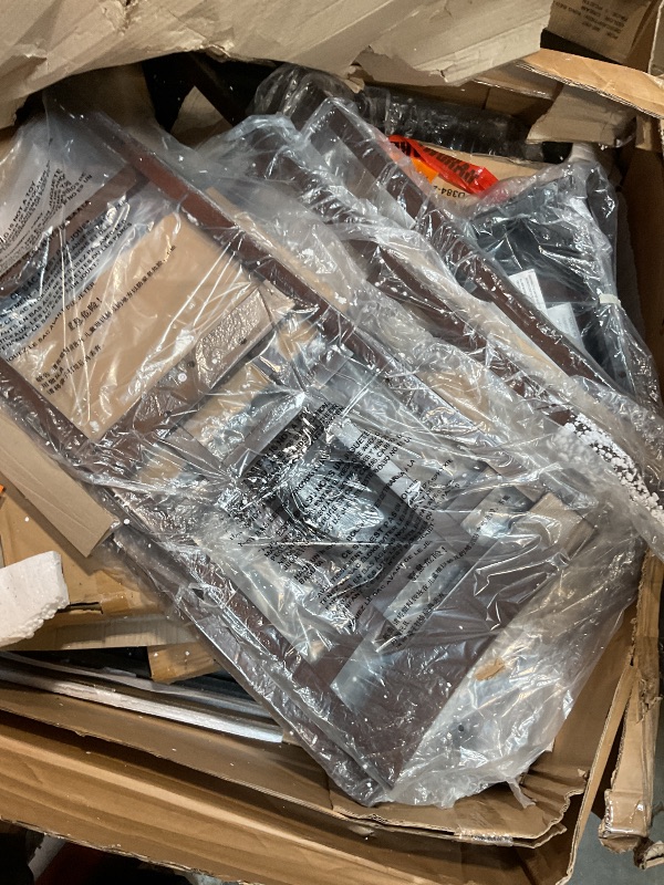 Photo 1 of **MINOR ACUFF TO CHAIR LEG AND SEAT**Bennox Counter Height Dining Table and 4 Bar Stools
Item: D384-223