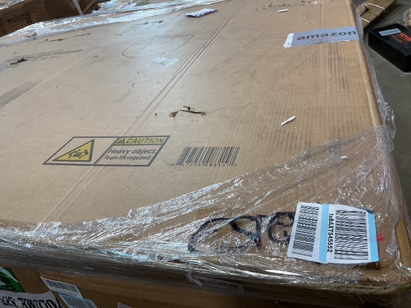 Photo 1 of **TABLETOP ONLY. SELLING FOR PARTS.**Flash Furniture 60''W x 66''L Horseshoe Grey Thermal Laminate Activity Table - Height Adjustable Short Legs