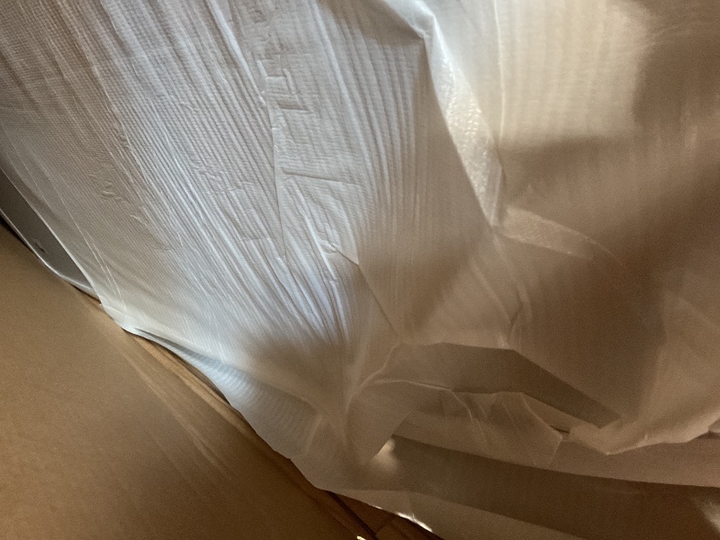 Photo 1 of **TABLETOP ONLY. SELLING FOR PARTS.**Flash Furniture 60''W x 66''L Horseshoe Grey Thermal Laminate Activity Table - Height Adjustable Short Legs