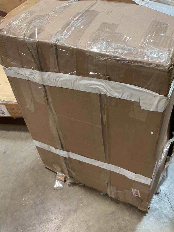 Photo 1 of **DIRT**MAXYOYO Bean Bag Chair for Adults, Upholstered Floor Sofa with Armrests, Loveseat Boneless Couch with Tufted Cushion & Backrest, Sofa in A Box, Large Bean Bag Couch for Bedroom Living Room, Black