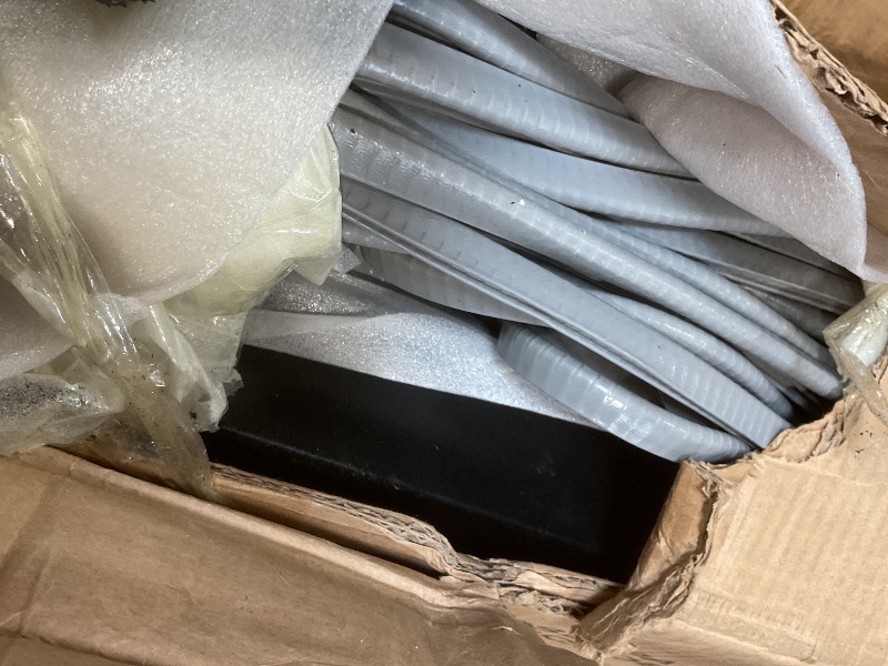 Photo 1 of **SELLING FO PARTS AS PARTIAL SET. ONE BOX OF SIX. BOX METAL FRAME AND RUBBER SEAL** -A**Garveelife 20'x20'x13' Metal Carport for 2 Cars, Heavy Duty Steel Frame for All Weather, Permanent Shelter for Boats, Full-Sized Pickup Trucks, and Tractors, N.W. 800