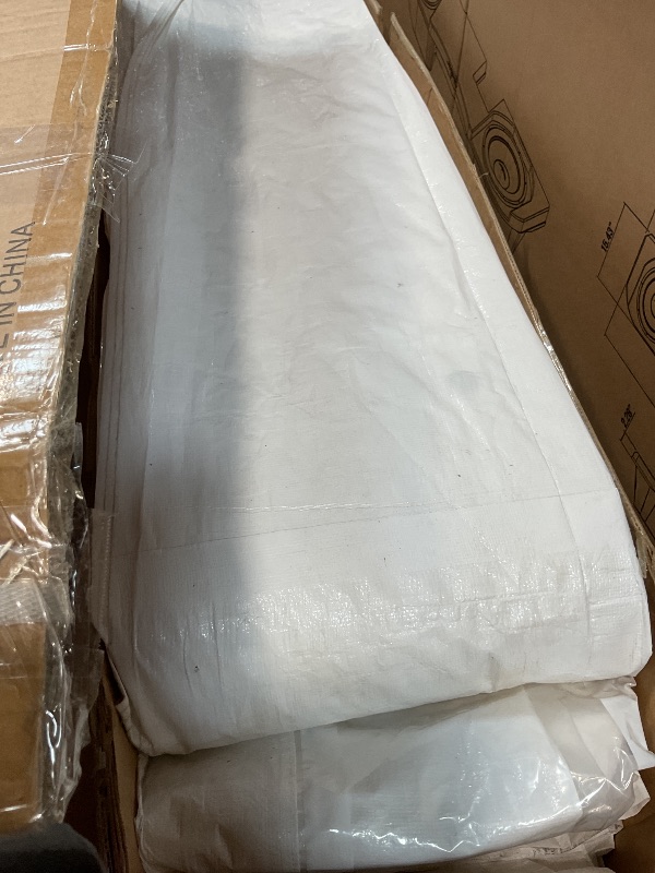 Photo 1 of **SELLING FOR PARTS AS PARTIAL SET. TWO BOXES OF FOUR. POLES AND TENT COVER**Party Tent 20x40Ft Heavy Duty Outdoor Canopy Carport Gazebo Wedding Carport Event Shelter Large Canopy with Storage Bags