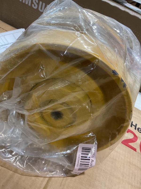 Photo 1 of **CHIP DAMAGE **304-1890 Bottom Roller Replacement for Caterpillar Skid Steer Loader 259B3 259D 259D3 279C 279C-2 279D 279D3 289C 289C-2 289D 299C 299D 299D3 -Triple Flange, Rubber Track, Mixizap