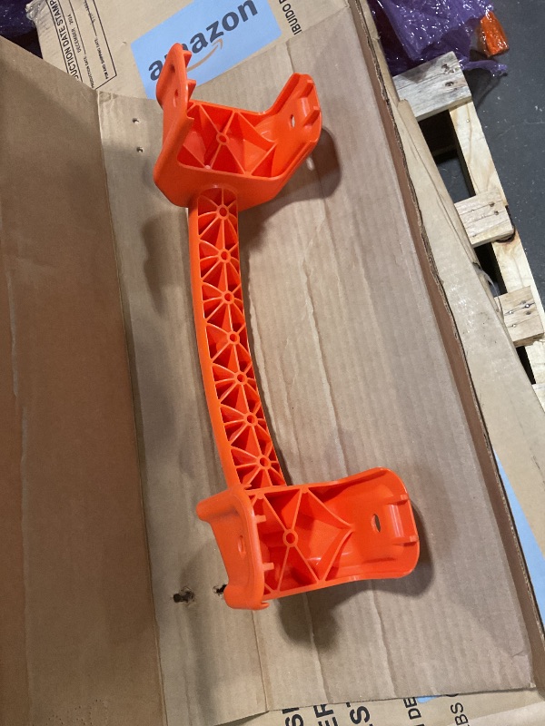 Photo 1 of **HANDLE IS SCUFFED**Camco Rhino 36-Gallon Camper/RV Tote Tank - Features Large Heavy-Duty No-Flat Wheels & Built-In Gate Valve - Removable Steel Tow Adapter, 3’ Sewer Hose & More RV Accessories (39006)