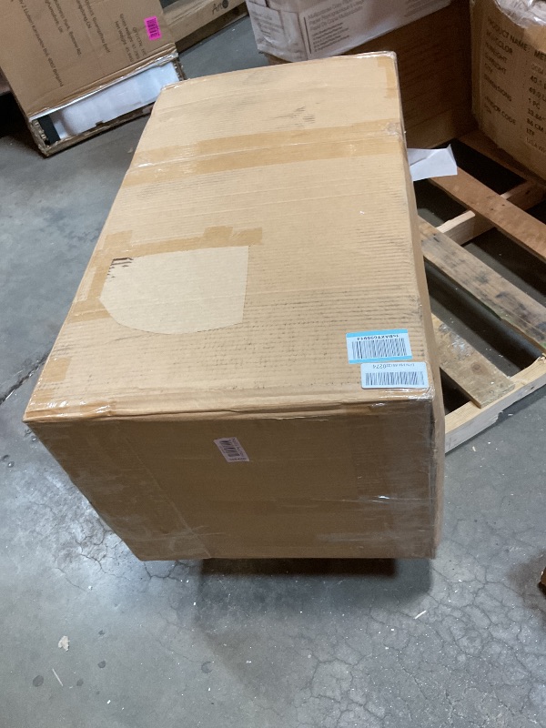 Photo 1 of ** FOR PARTS/MISSING HARDWARE/PILLOWS & CUSHIONS ALSO NEEDING CLEANING ITS DIRTY** GarveeHome 3 Seater Sofa with Removable Pillows