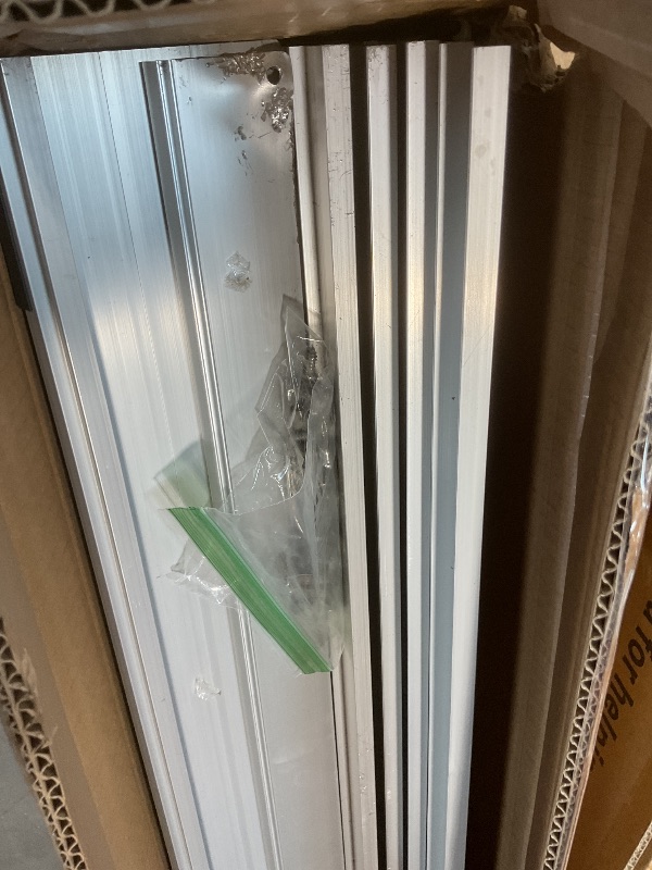 Photo 1 of **DENTS AND SCTRATCHES**Nuvium 6" Rise Door Threshold Ramp with Updated Fixable Screws, Stable Portable Wheelchair Ramp for Home Steps, Aluminum Door Entry Ramps for Scooters, Power Chairs, Walkers, 800LBS Load Capacity