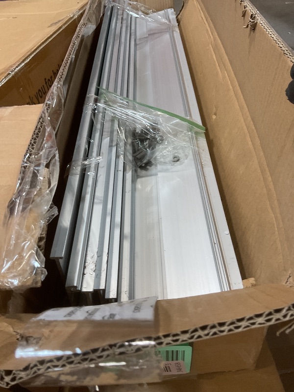 Photo 1 of **DENTS AND SCRATCHES **Nuvium 5" Rise Door Threshold Ramp with Updated Fixable Screws, Stable Portable Wheelchair Ramp for Home Steps, Aluminum Door Entry Ramps for Scooters, Power Chairs, Walkers, 800LBS Load Capacity