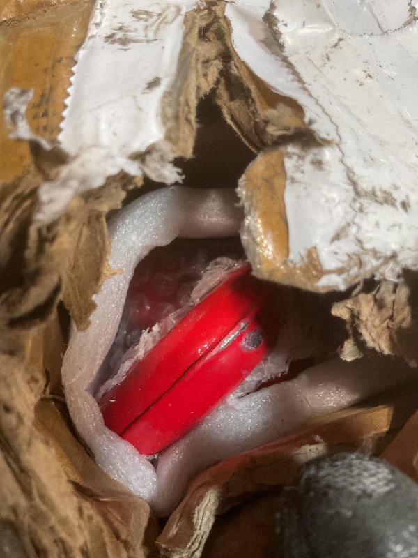 Photo 1 of **HOOK PAINT CHIPPED**3/8"-1/2" Chain Binders Sets of 2, 3/8"×10Ft Chains, Grade 70 Binders and Chains, Load Transport Binder Chain with Grappling Hook, for Industrial, Agricultural, Logging