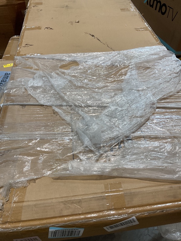 Photo 1 of **STONES AND FOUNTAIN BASE MISSING** Alpine Corporation MLT100 Mirror Waterfall Fountain with Stones & Lights - Zen Indoor/Outdoor Decor for Office, Living Room, Patio, Entryway - 72 Inches - Modern Wall-Mounted Water Feature (Bronze)