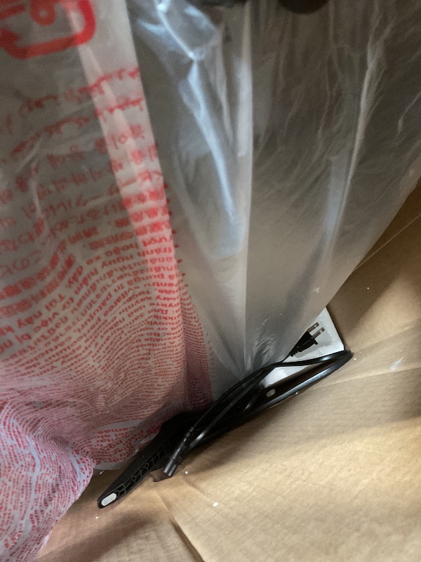 Photo 1 of **MAJOR DAMAGE TO SCREEN. SELLING FOR PARTS. MISSING REMOTE **TCL 50-Inch Class S4 4K LED Smart TV with Roku TV (50S450R, 2023 - Model), Dolby Vision, HDR, Dolby Atmos, Works with Alexa, Google Assistant and Apple HomeKit Compatibility, Streaming UHD Tele