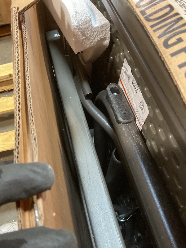 Photo 1 of **HEAVY SCRATCHES ON LEGS. SCRATCH ON TABLETOP**Lifetime 60105 Wood Grain Picnic Table and Benches, 6 Feet