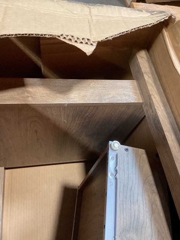 Photo 1 of **DENTS AND SCRATCHES FROM TRANSPORT **SICOTAS Rattan Nightstand Set of 2, Rattan Decor Drawer with Brass Knobs Night Stand Bedside Table Boho End Tables Side Tables with Storage Shelf for Bedroom,Small Space