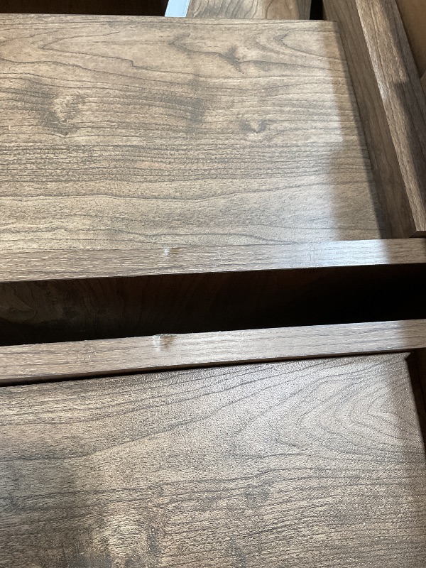 Photo 1 of **DENTS AND SCRATCHES FROM TRANSPORT **SICOTAS Rattan Nightstand Set of 2, Rattan Decor Drawer with Brass Knobs Night Stand Bedside Table Boho End Tables Side Tables with Storage Shelf for Bedroom,Small Space