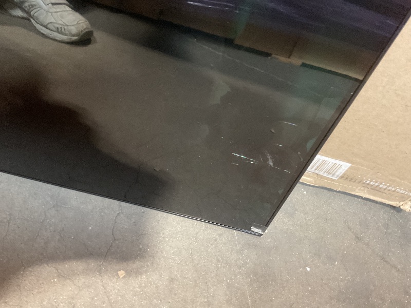 Photo 1 of **SELLING FOR PARTS. MAJOR DAMAGE TO SCREEN ** Samsung 50-Inch Class QLED Q8F 4K UHD Smart TV (2025 Model) Q4 AI Processor, 100% Color Volume with Quantum Dot, AirSlim Design, Endless Free Content, Samsung Vision AI, Alexa Built-in