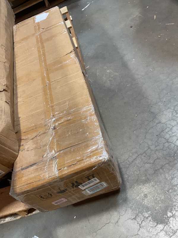 Photo 1 of **MINOR DAMAGE TO TWO CORNERS**Tribesigns 5-Tier Bookshelf, Vintage Industrial Style Bookcase 72 H x 12 W x 47L Inches