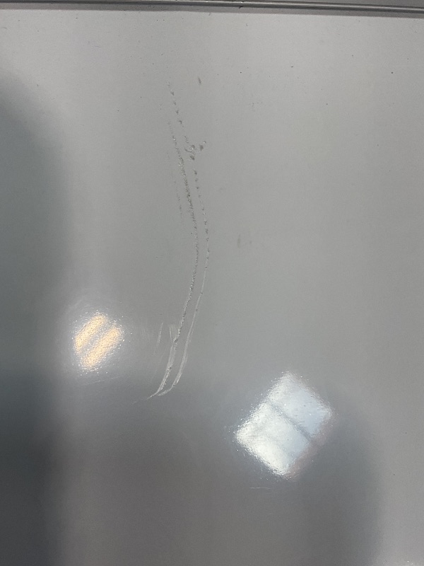 Photo 1 of **DENTS AND SCRATCHES **VIZ-PRO Large Magnetic Dry Erase White Board for Wall, 48 X 48 inches, Pack of 2, 4' x 4' Aluminum Framed Whiteboard with Marker Tray for School Office Home