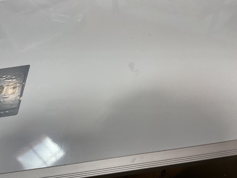 Photo 1 of **DENTS AND SCRATCHES **VIZ-PRO Large Magnetic Dry Erase White Board for Wall, 48 X 48 inches, Pack of 2, 4' x 4' Aluminum Framed Whiteboard with Marker Tray for School Office Home