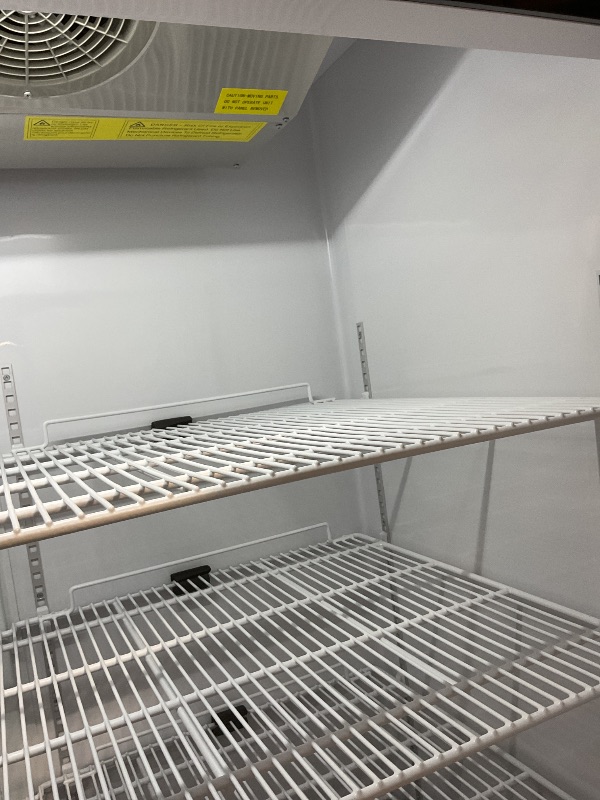 Photo 1 of **DIRT SCUFFS AND DENTS ON OUTSIDE**Commercial Freezer 54"W 2 Door Stainless Steel Reach-in Solid Door Upright Freezer Fan Cooling 49 Cu.ft Freezers -8-1°F for Restaurant, Bar, Shop