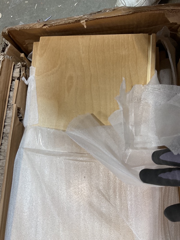 Photo 1 of **MINOR DENT DAMAGE **ECR4Kids 5-Section Coat Locker with Bench, Classroom Furniture, Natural