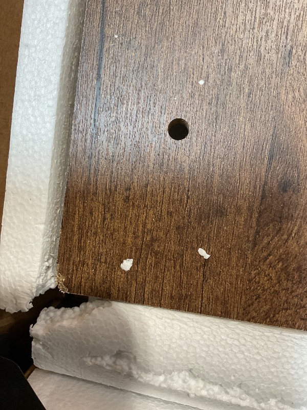 Photo 1 of **MINOR DAMAGE TO CORNER**American Furniture Classics Model 6005 Twin Sized Mountain Oak Bookcase Headboard