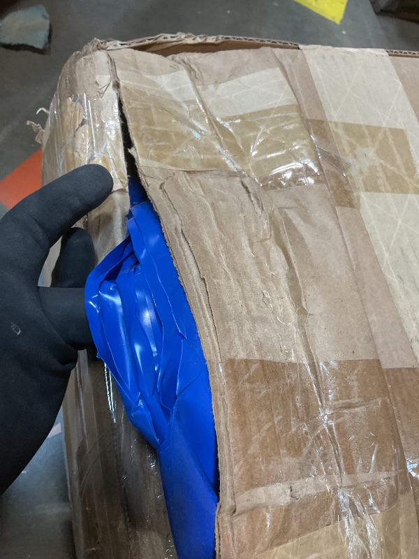 Photo 1 of **PARTIAL CUT**Dr. Shrink DS-287213B Blue 7mm x 28' x 213' Shrink Film