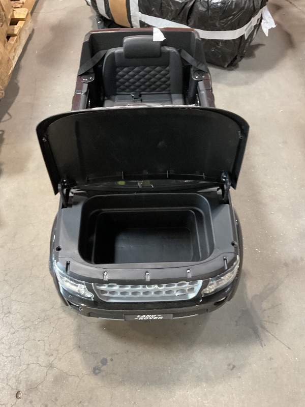 Photo 1 of **SELLING FOR PARTS AS PARTIAL SET . MISSING REMOTE CONTROL. SCUFFS AND SCRATCHES **Hipicute Licensed Land Rover 12V Ride on Car, Remote Control Car for Toddlers 3-8, 2-in-1 Parent-Controlled Electric Ride On Toy with Shock Absorbers, 3 Speeds, LED Lights