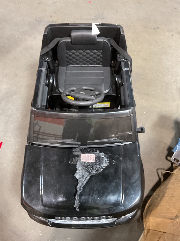 Photo 1 of **SELLING FOR PARTS AS PARTIAL SET . MISSING REMOTE CONTROL. SCUFFS AND SCRATCHES **Hipicute Licensed Land Rover 12V Ride on Car, Remote Control Car for Toddlers 3-8, 2-in-1 Parent-Controlled Electric Ride On Toy with Shock Absorbers, 3 Speeds, LED Lights