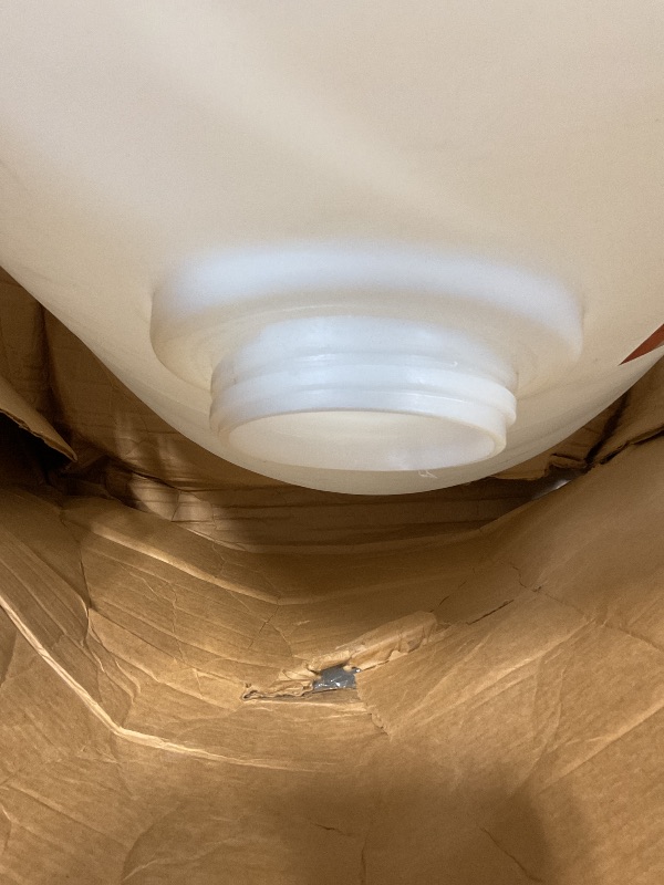 Photo 1 of **MISSING BIG LID. SCUFFS FROM TRANSPORT **RomoTech 82123919 Horizontal Square Reservoir Water Tank, 50 Gallon, Made in USA, Natural Poly Tank for Non-Flammable Liquids, UV-Resistant, Ideal for Agricultural Use, RV Water Storage