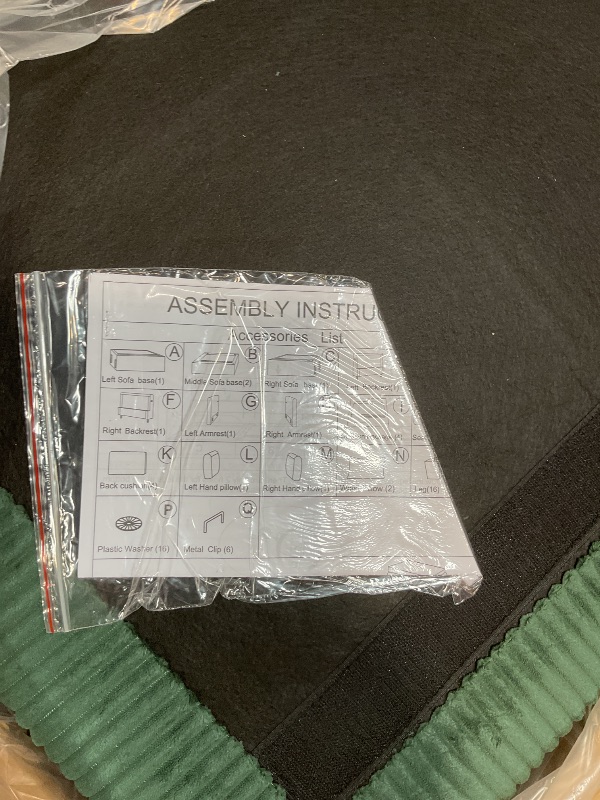 Photo 1 of **SELLING FOR PARTS AS PARTIAL SET. ONE BOX OF THREE**Free Combination Cloud Modular Sectional Sofa with Thicked Cushions - Minimalist Style 4-Seater Convertible Corner Couch Deep Seat Lounge Sofa&Couches for Modern Living Room Office Apartment