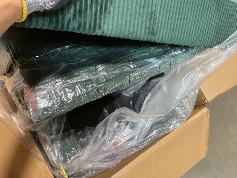 Photo 1 of **SELLING FOR PARTS AS PARTIAL SET. ONE BOX OF THREE**Free Combination Cloud Modular Sectional Sofa with Thicked Cushions - Minimalist Style 4-Seater Convertible Corner Couch Deep Seat Lounge Sofa&Couches for Modern Living Room Office Apartment