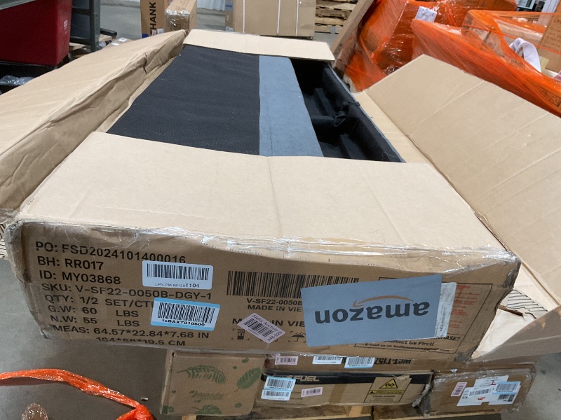 Photo 1 of **SELLING FOR PARTS AS PARTIAL SET. NO HARDWARE. SOFA BASE AND COVER**