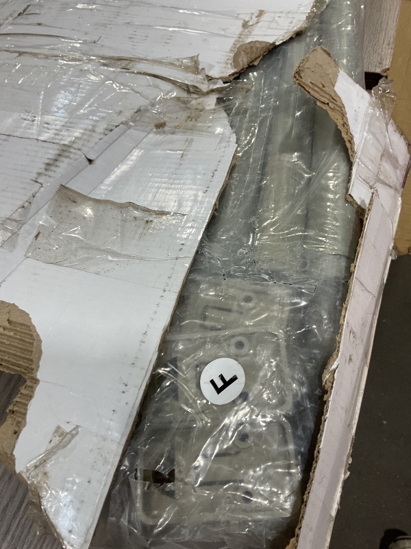 Photo 1 of **DAMAGE TO CORNERS **ClosetMaid SuiteSymphony Wood Closet Organizer Starter Kit with Tower and 3 Hang Rods Shelves, Adjustable, Fits Spaces 4 – 9 ft. Wide, Natural Gray, 16"