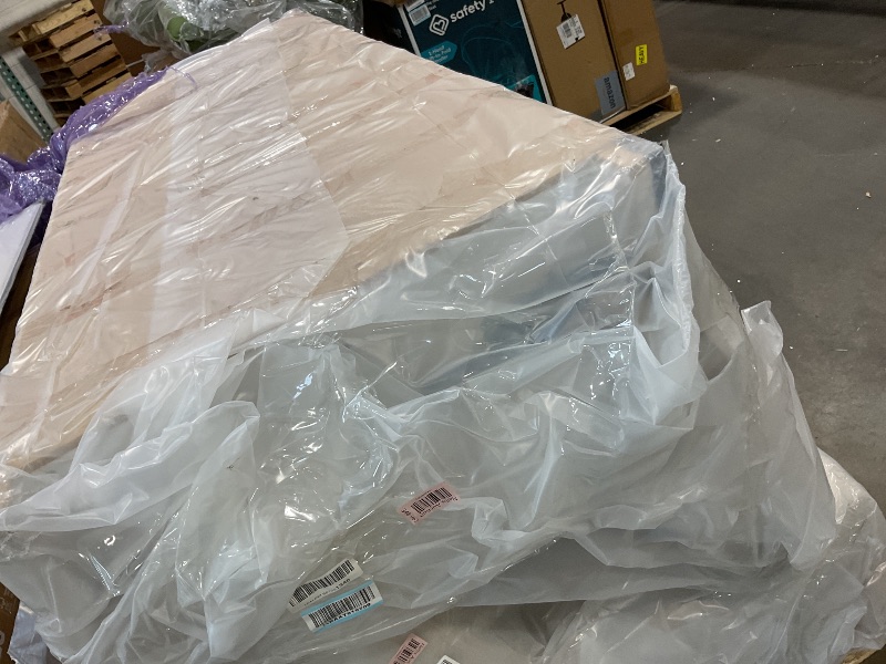 Photo 1 of **DAMAGE TO BOTTOM CORNER. **Sweet Home Stores Escalade 87" Convertible Sofabed with Storage, Firm, Fabric, 3 Seater, Upholstered Sleeper Sofa Couch, Futon for Living Room, Beige