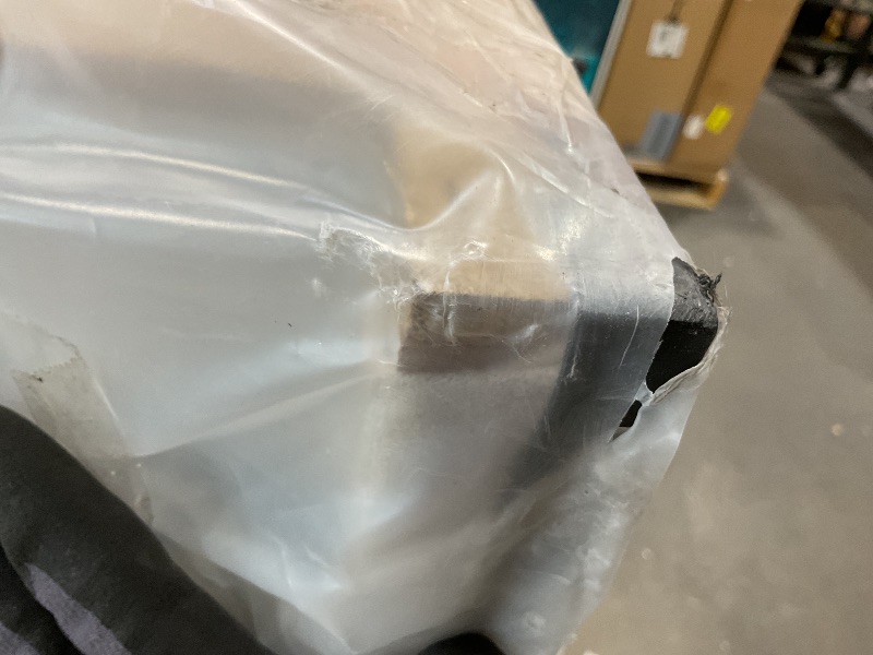 Photo 1 of **DAMAGE TO BOTTOM CORNER. **Sweet Home Stores Escalade 87" Convertible Sofabed with Storage, Firm, Fabric, 3 Seater, Upholstered Sleeper Sofa Couch, Futon for Living Room, Beige